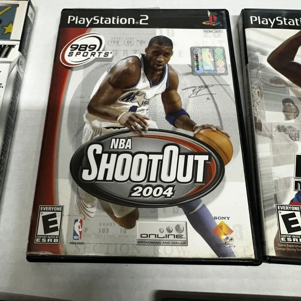 Lot Of 5 PlayStation 2 PS2 NBA Live 07 March Madness 02 05 Shootout 04 Hoopz